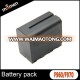 Factory 7.4V 6600mah 48.8.wh full decode led vedio light digital camera battery NP F970 battery