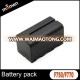 Factory 7.4V 4400mah full decode led vedio light digital camera NP - F750 battery